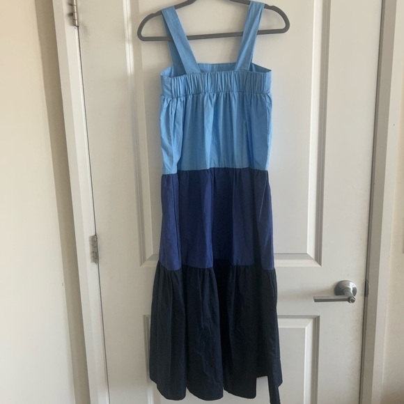 Goodnight Macaron ‘Yanny’ Strap Color Block Tiered Sundress - Picture 7 of 10